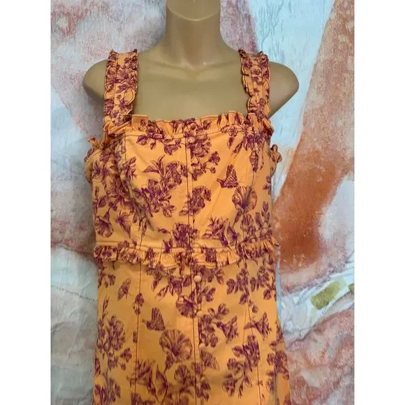 Anthropologie The Linden Slim Square-Neck Dress - Picture 6 of 8